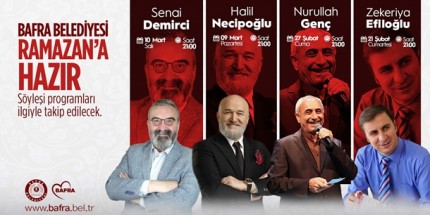 Alanında Önemli İsimler Ramazan Boyunca Bafralılarla Buluşacak